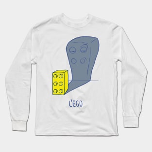 L'EGO (the ego, in french) Long Sleeve T-Shirt